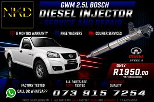 Recondition_GWM_2.5L_Bosch_Injectors