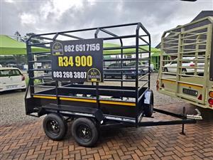 Double Axle Cattle Trailer