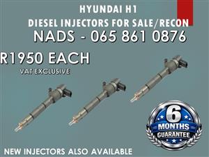 HYUNDAI H1 BOSCH DIESEL INJECTORS AVAILABLE