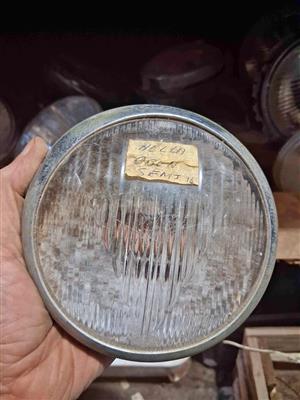 Hella Oben, semi sealed , 14 cm head light with crome surround