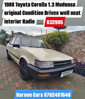 1998 Toyota Corolla 1.3 Mdunusa