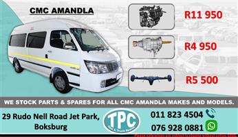 We Stock All Parts and Spares for CMC Amandla 