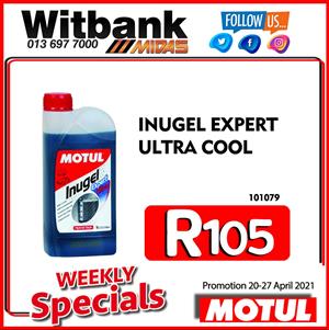 Motul Inugel Expert Ultra Cool ONLY R105! 