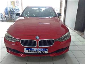 2014 BMW 320D F30 AUTOMATIC DIESEL  RED  COLOR COLOUR REVERSE SENSORS PRICE 