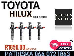HILUX DIESEL INJECTORS FOR SALE