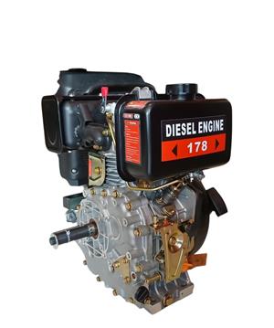 Diesel Engine 178F/6Hp with Recoil Start, 4 stroke, Air Cooled Price Incl Vat