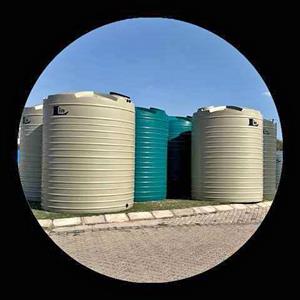 10,000L Vertical Water Tank – Water Backup Solution | FREE Delivery