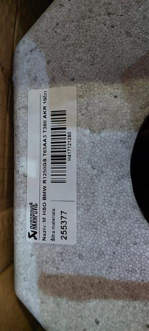Akrapovic Slip on Exhaust for BMW GS1250