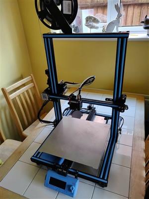 Creality CR-10(S) 3D Printer (Blue) FULLY UPGRADED WITH AUTOLEVEL and  24v System