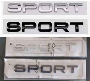 Range Rover Sport back badges emblems