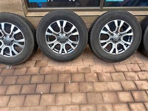 18 wildtrak rim with tyres