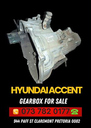 Hyundai Accent gearbox for sale