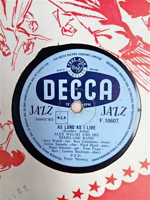 1950's records and some '78s