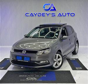2016 VOLKSWAGEN POLO GP 1.2 TSI COMFORTLINE FINANCE  NO DEPOSIT NEEDED