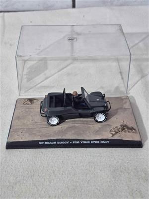 1:43 scale of the Volkswagen GP Beach Buggy featured in the 1981 James Bond film For Your Eyes Only