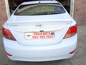 2019 Hyundai Accent 1.6 Sedan  78,000km Automatic 