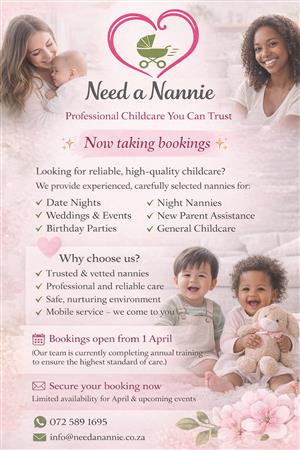 Nanny / Babysitter Available