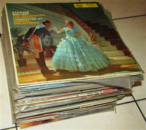 +60 LP's in from mid-century; covers a wide spectrum of artists and styles