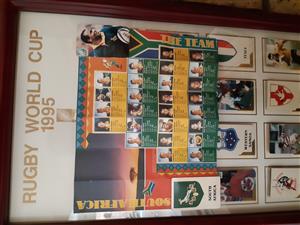 1995 Rugby World Cup merobilia 