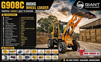 2026 New Giant G908C front end loaders