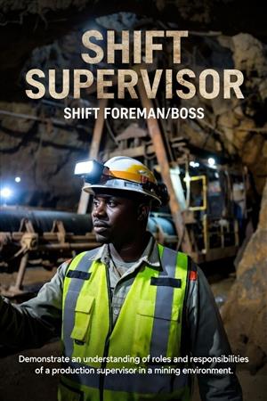 Mine Shift supervisor / Foreman/ Loco driver/ Winch operator / Mining team leade
