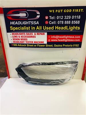 Audi A5 left side headlight replacement lens 