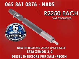 TATA XENON 3.0 DIESEL INJECTORS FOR SALE OR TO RECON NATIONWIDE