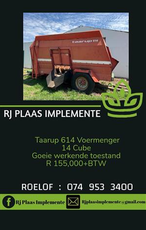 Taarup 14 Cube Voermenger