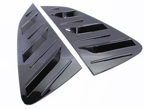 VW Polo 8 Quarter Window Stick-on Louver (pair)