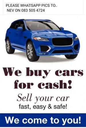 We Buy all makes and models of used vehicles