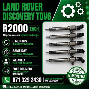 LAND ROVER DISCOVERY TDV6 INJECTORS FOR SALE WITH WARRANTY 