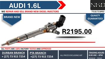 Audi 1.6L Diesel Injectors 