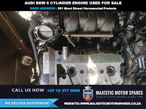 Audi 6-Cylinder BDW engine used for sale
