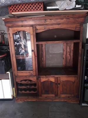 Wine & TV wall unit for sale