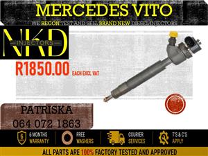 MERCEDES DIESEL INJECTORS -FREE NATIONWIDE DELIVERY 