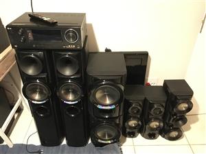 LG Home theater system with DVD player 