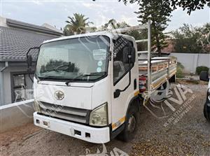  2017 FAW 8.140 — 8 TON DROPSIDE