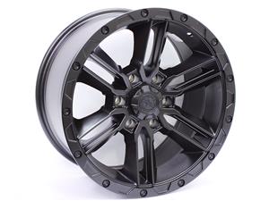 18″ Racing Hart Railcar 6/139 Satin Black Alloy Wheels