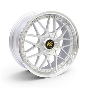 17″ TWC479 4/100 & 5/100 Silver Machine Lip Alloy Wheels