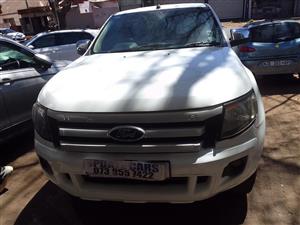 2012 FORD RANGER 3.2 6SPEED SUPER CAB MANUAL  WHITE Color DIESEL 