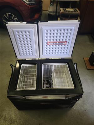 60L Snomaster dual compartment camping fridge 