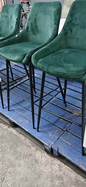 Green bar chair