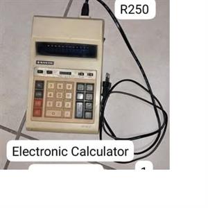 vintage sanyo cy 5012 electronic calculator