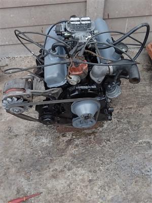 Ford V6 30U complete engine and 5 speed gearbox 