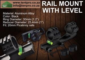 Rail Mount With Level