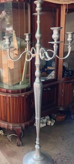 GORGEOUS  ALUMINIUM Floor standing CANDELABRA - for that ROMANTIC GLOWCRESTA