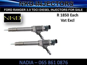 FORD RANGER 3.0 DIESEL INJECTORS FOR SALE OR RECON SAME DAY