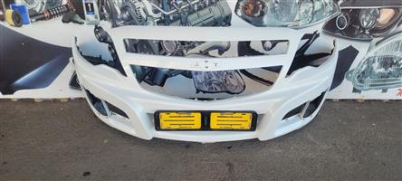 2017 CHEVROLET UTILITY BAKKIE FRONT BUMPER FOR SALE.