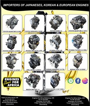 Engines for sale