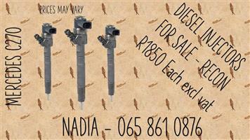 MERCEDES C270 BEST QUALITY RECONDITIONED DIESEL INJECTORS FOR SALE SOSHANGUVE